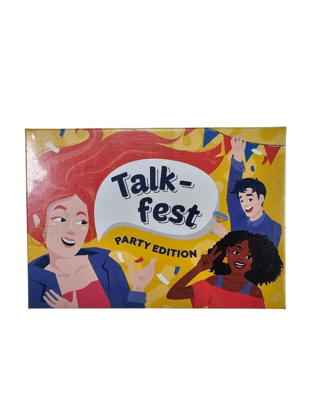 Talkfest Party Edition Card Game NEW Adults 18+ Icebreaker Game For 2-8 Players